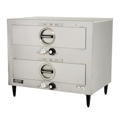 Toastmaster 3B84DT09 Food Warming Drawer Unit, Free Standing, (2) Drawers