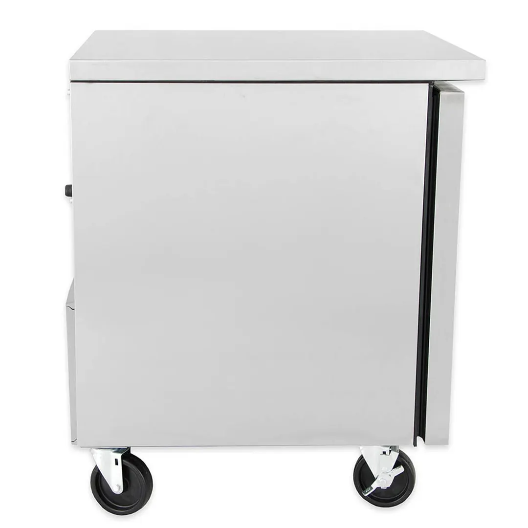 True TUC-27F-HC 27" 1-Section Undercounter Freezer w/ 1 Door, 1/4 HP