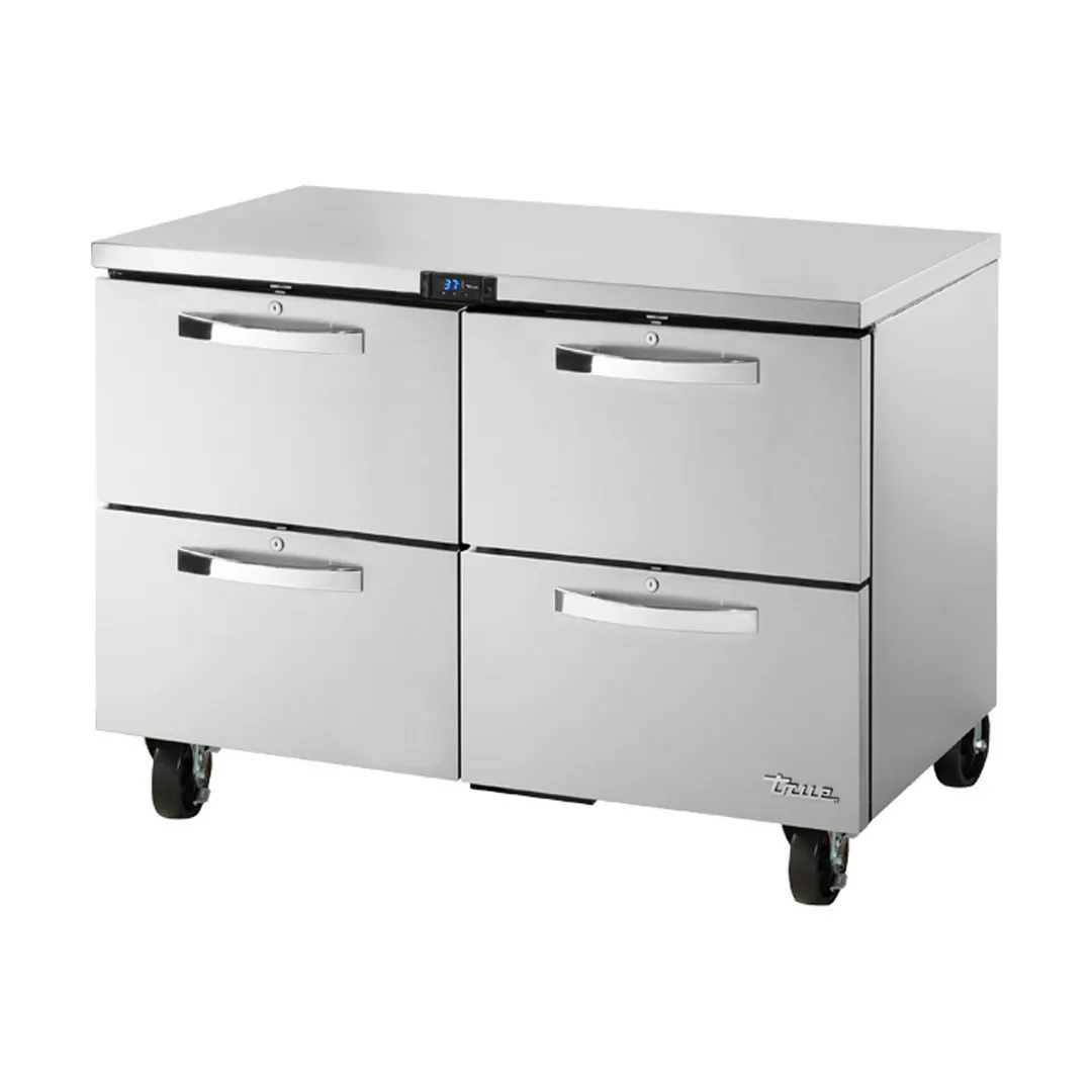 True TUC-48D-4-HC~SPEC3 48" 4-Drawer Undercounter Refrigerator, Stainless Steel, 12 cu. ft.