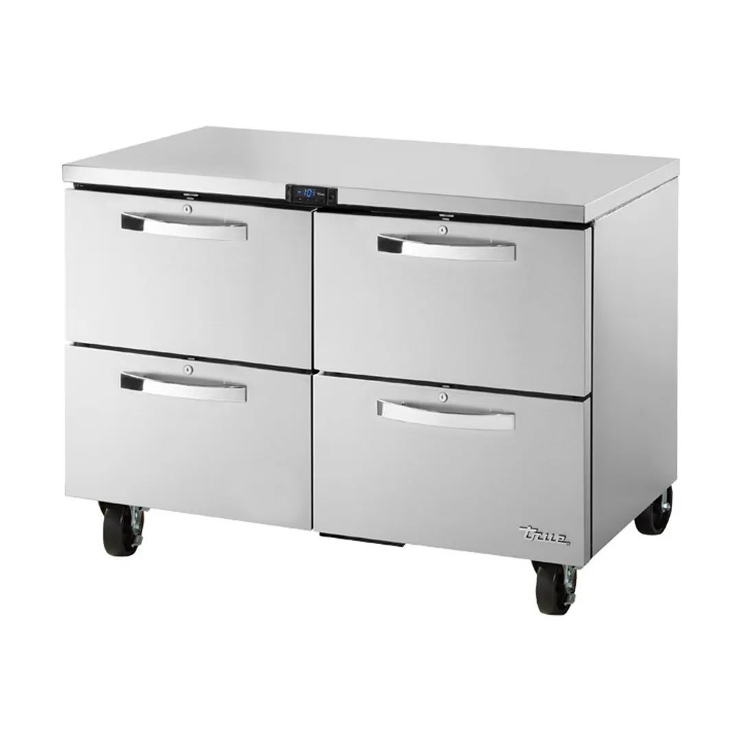 True TUC-48F-D-4-HC~SPEC3 48" 4-Drawer Undercounter Freezer, Stainless Steel, 12 cu. ft.