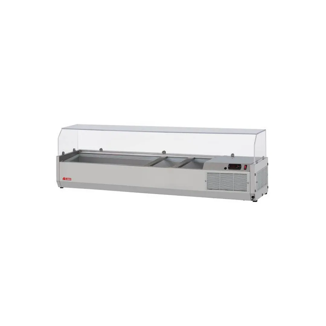 Turbo Air CTST-1200G-N 47" E-Line Countertop Salad Table, 5 Pan Capacity
