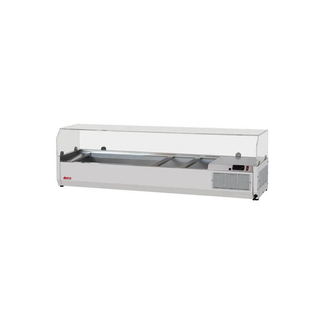 Turbo Air CTST-1500G-13-N 59" E-Line Countertop Salad Table, 12 Pan Capacity