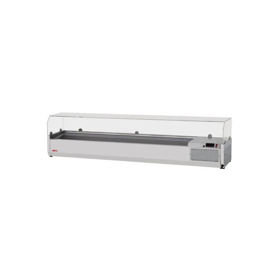 Turbo Air CTST-1800G-13-N 70" E-Line Countertop Salad Table, 8 Pan Capacity