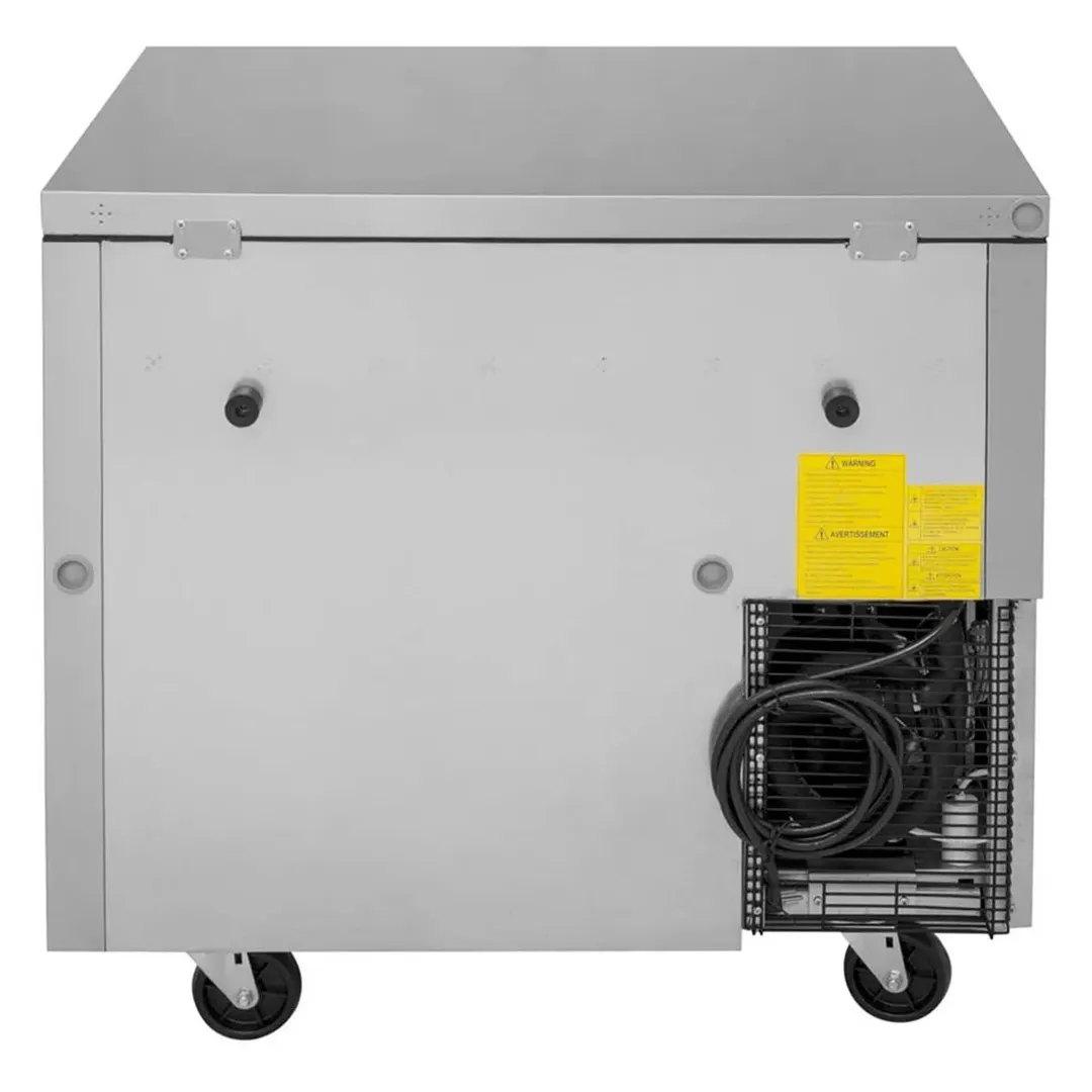 Turbo Air JUF-36-N 35" 1-Door Undercounter Freezer, Stainless Steel, Front Breathing, 6.4 cu. ft.