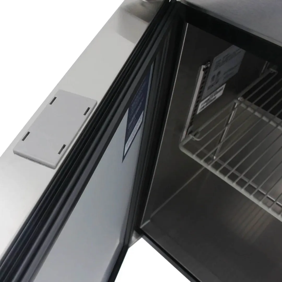 Turbo Air MUF-48-N 48" 2-Door Undercounter Freezer, Stainless Steel Exterior, 12.2 cu. ft., R290 Refrigerant