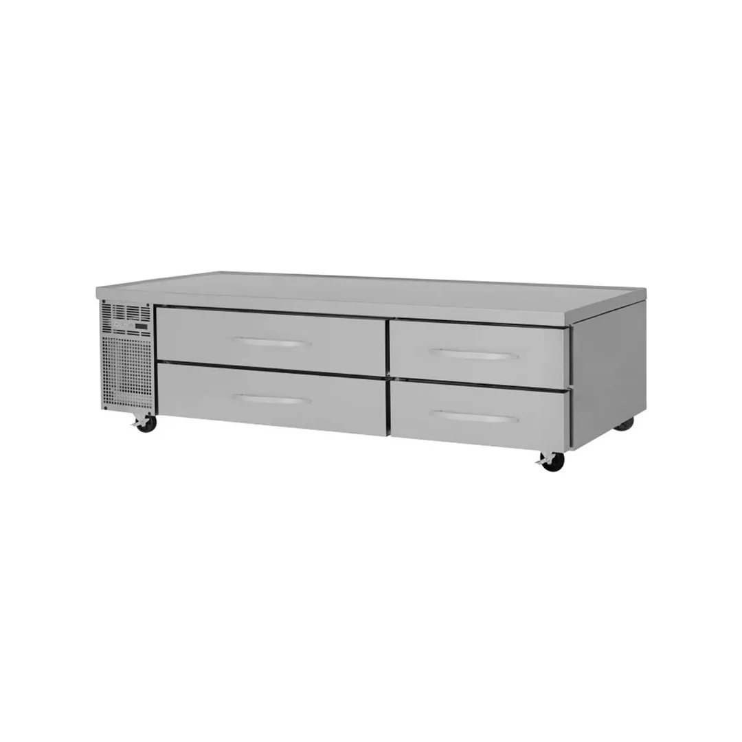 Turbo Air PRCBE-96F-N 96" 4 Drawers Pro Series Freezer Chef Base, Marine Edge Top, 17.5 cu. ft.