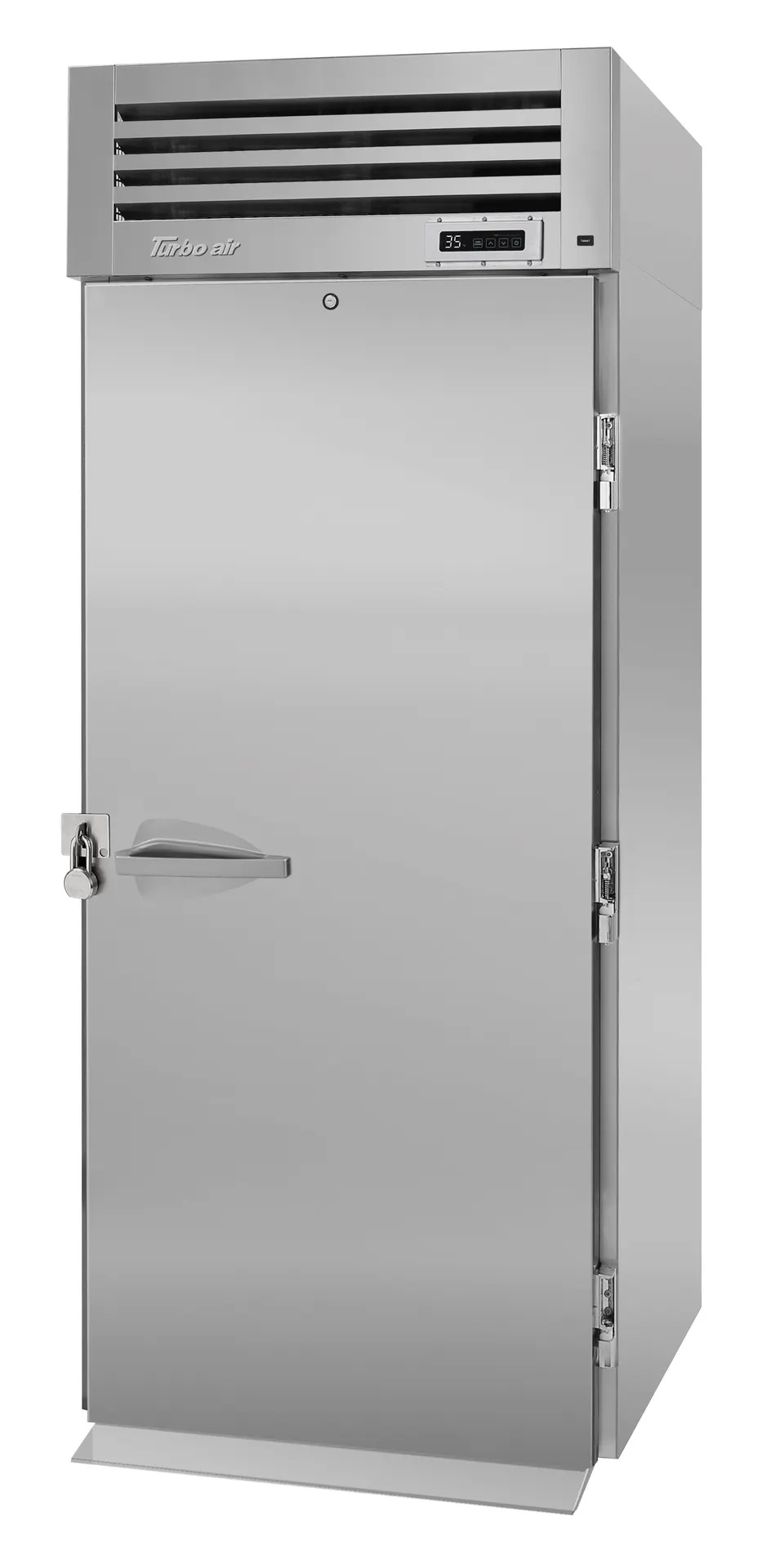 Turbo Air PRO-26R-RI-N-CRT 34" One Section Roll-In Refrigerator for Correctional Facility, Solid Door, 40 cu. ft.