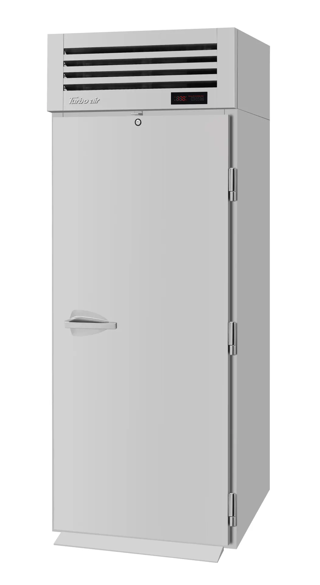 Turbo Air PRO-42H-RI 1-Section Heated Holding Cabinet, 14.4 cu ft, 34"W x 38"D x 90"H, Stainless Steel, Solid Door, Roll-In