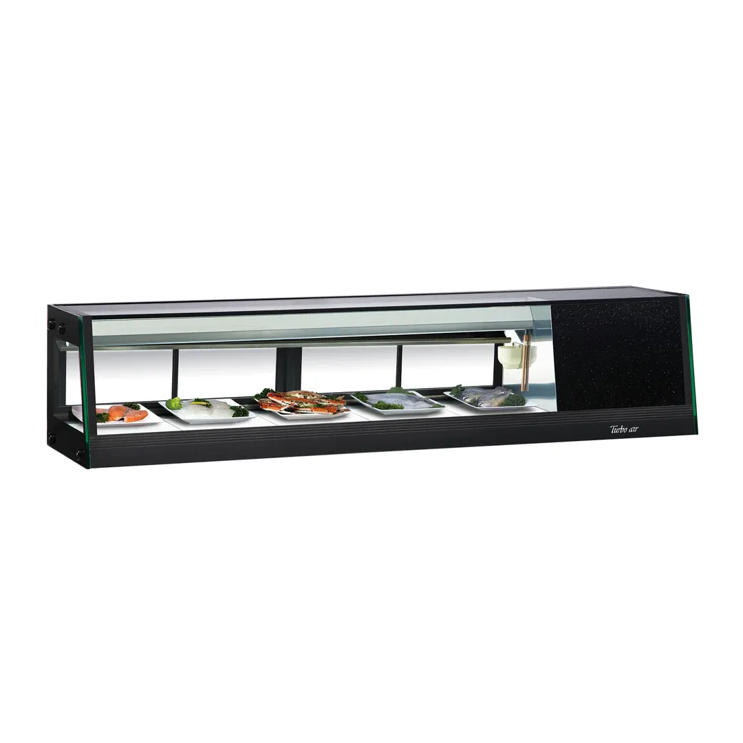 Turbo Air SAS-60R-N 58" Countertop Refrigerated Sushi Display Case, Right Compressor