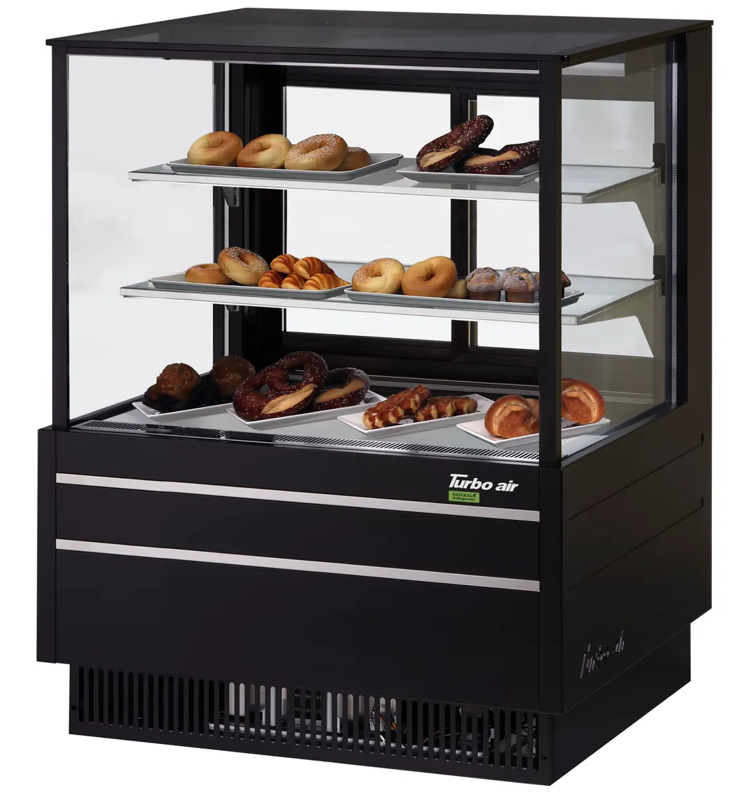Turbo Air TCGB-36UF-DR-W(B) 36" Bakery Dry Case
