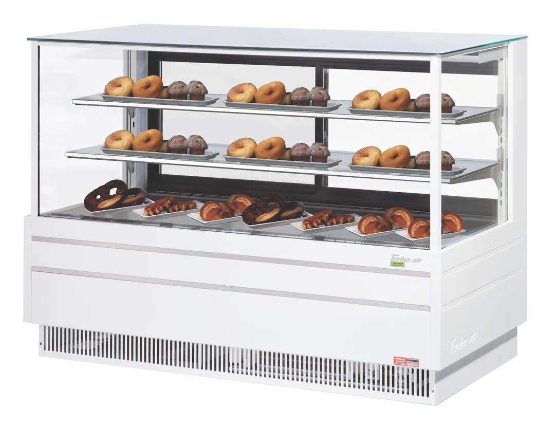 Turbo Air TCGB-72UF-DR-W(B) 72" Bakery Dry Case