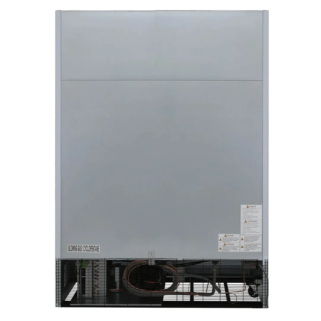 Turbo Air TGIM-49W-N 54" Indoor Ice Merchandiser w/ Glass Door, Auto Defrost, 40 cu. ft.