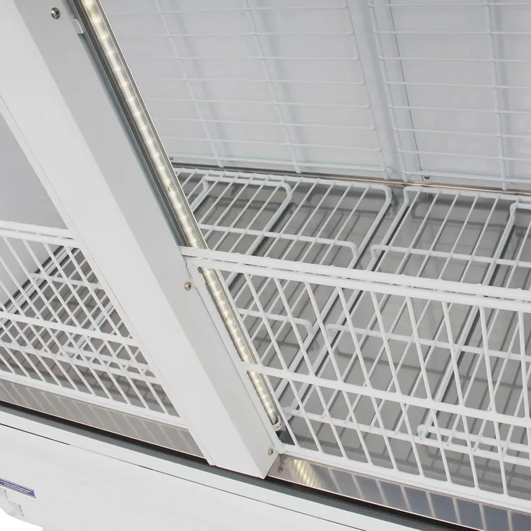 Turbo Air TGIM-49W-N 54" Indoor Ice Merchandiser w/ Glass Door, Auto Defrost, 40 cu. ft.