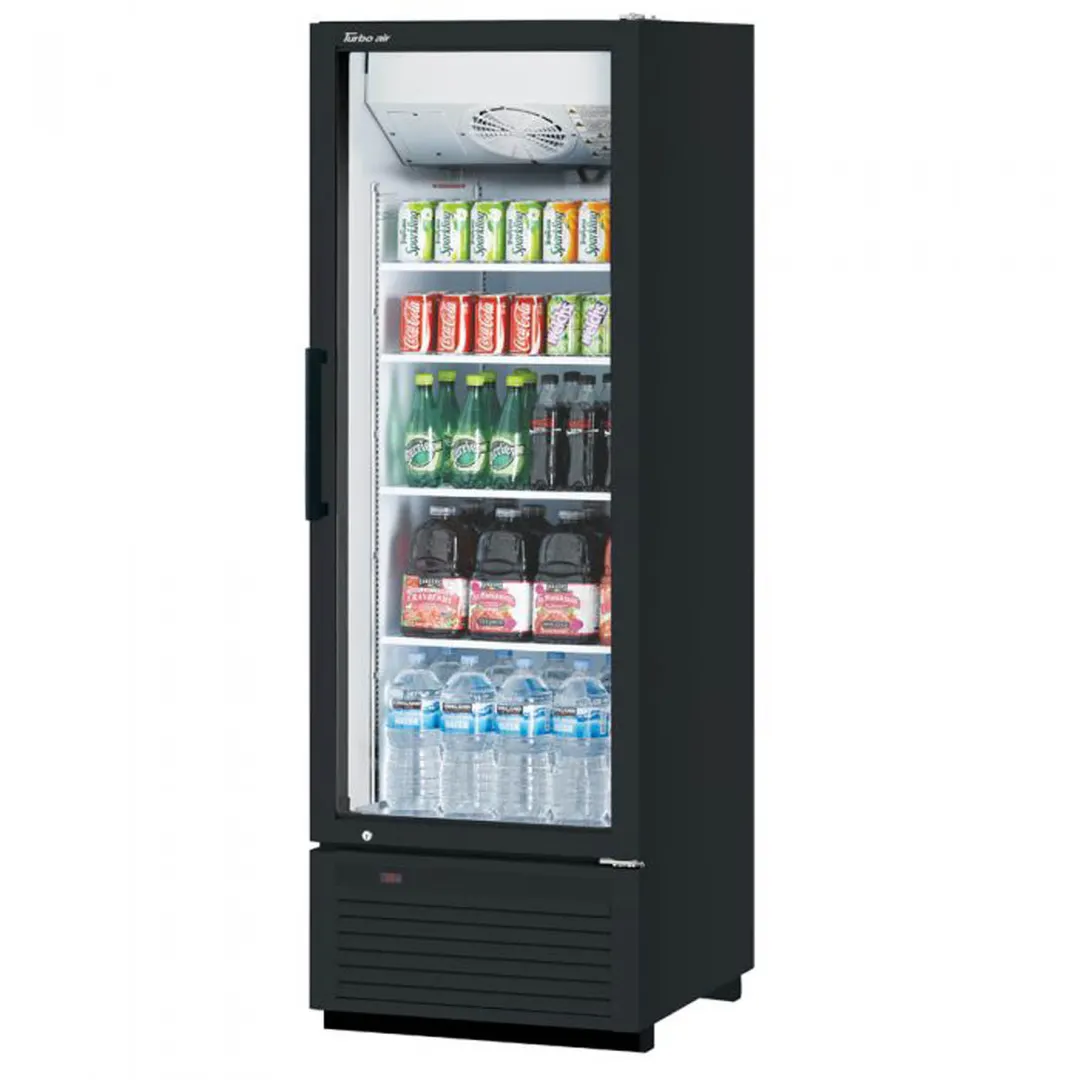 Turbo Air TGM-23SDH-N6 27" 1-Glass Door Merchandiser Refrigerator, Specify Finish, 19.02 cu. ft., ENERGY STAR®, R600a