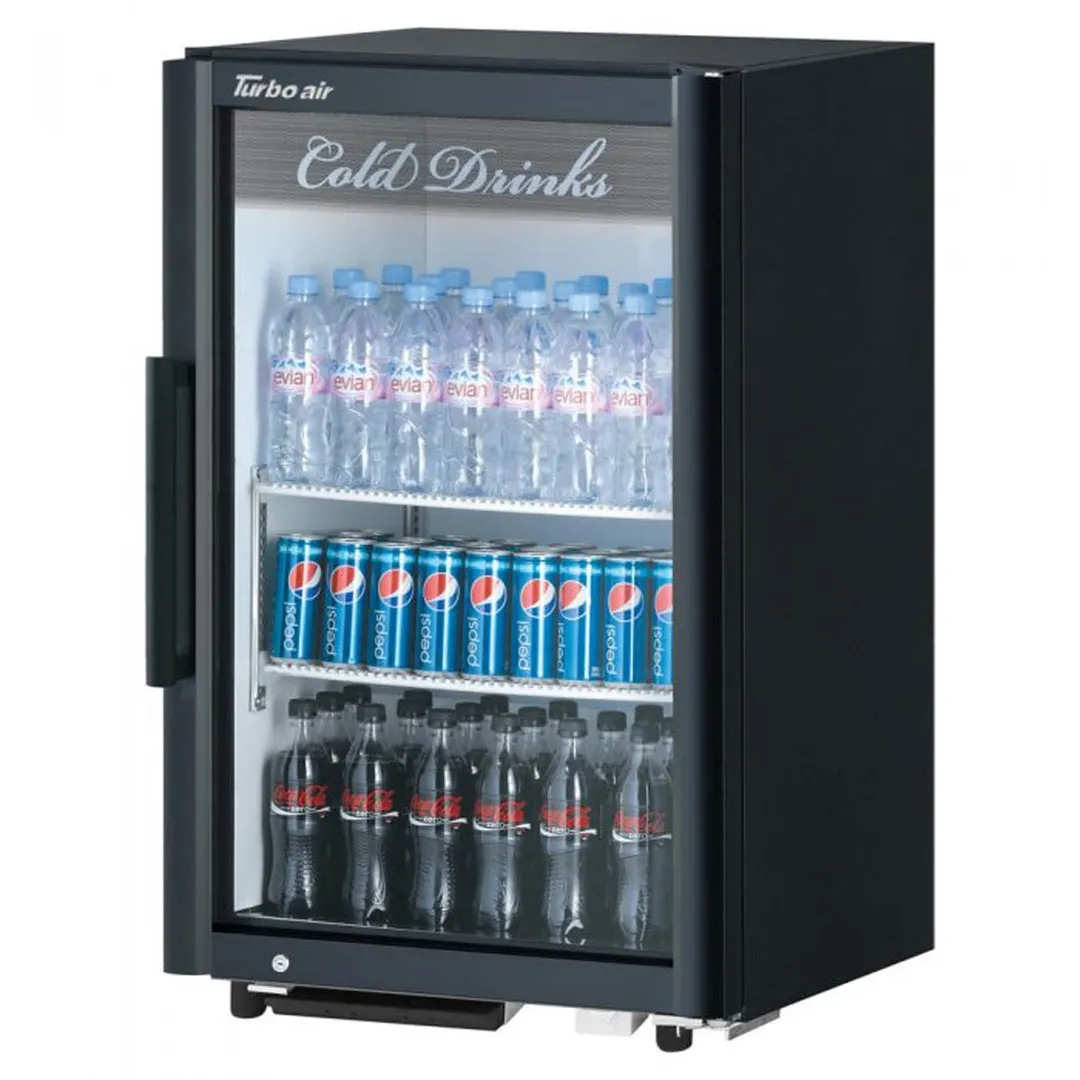Turbo Air TGM-7SD-N6 – 25" Refrigerator, 6.2 cu ft, Low‑E Glass Door, 1/8 HP, ENERGY STAR®