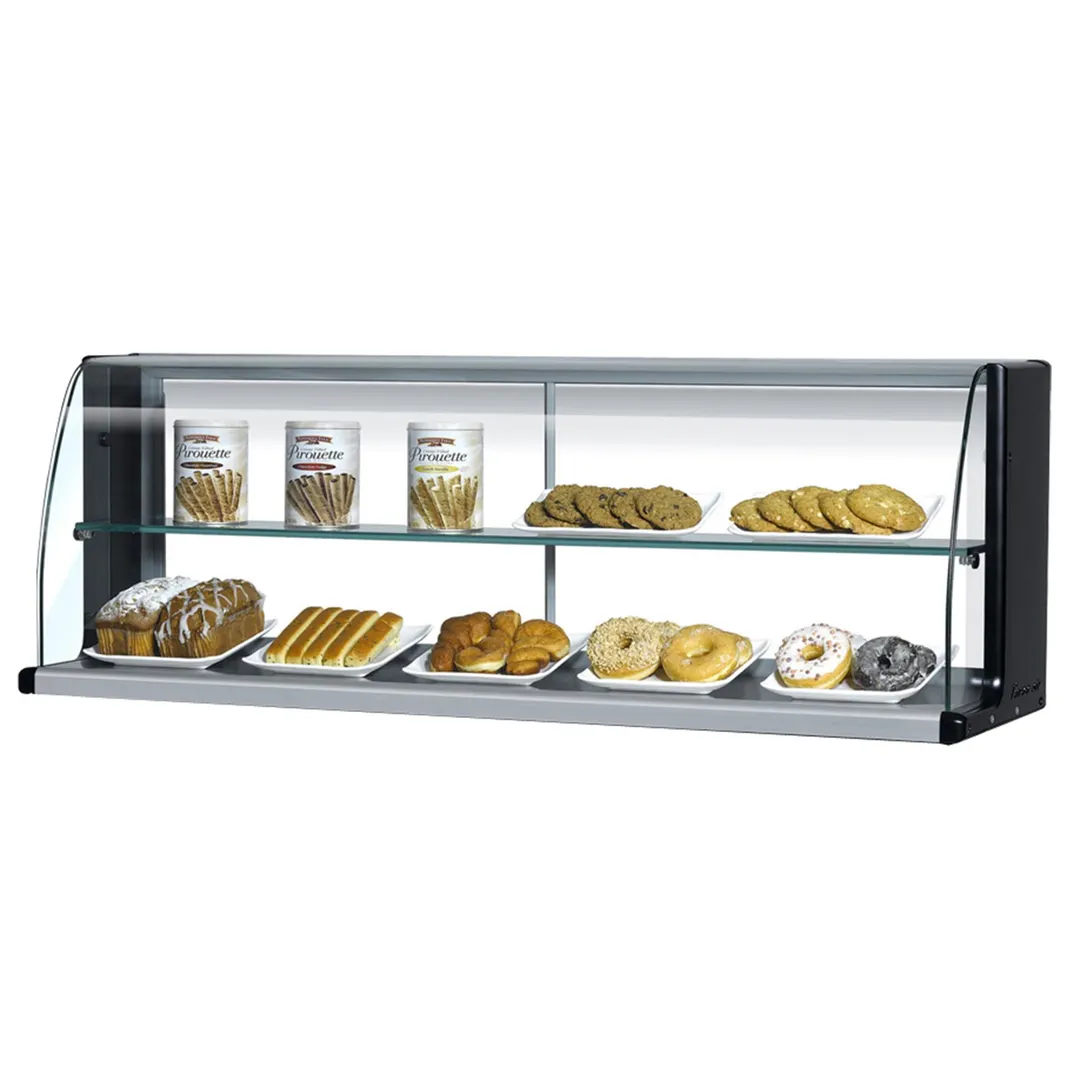 Turbo Air TOMD-50HW(B) 50" Full Service Non-Refrigerated Countertop Display Case
