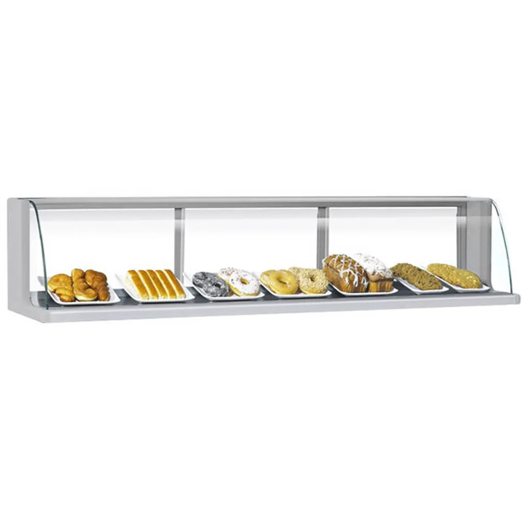 Turbo Air TOMD-75LS 75" Full Service Non-Refrigerated Countertop Display Case