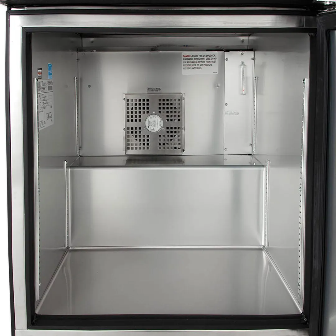 True TWT-27F-HC 27" 1-Section WorkTop Freezer w/ 1 Solid Door, Stainless Steel Exterior