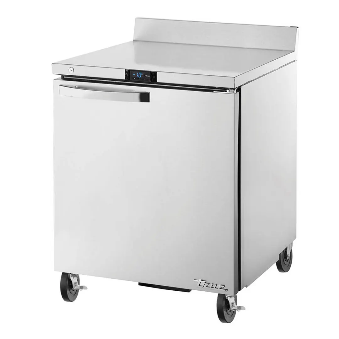 True TWT-27F-HC~SPEC3 27" 1-Section WorkTop Freezer w/ 1 Solid Door, All Stainless Steel