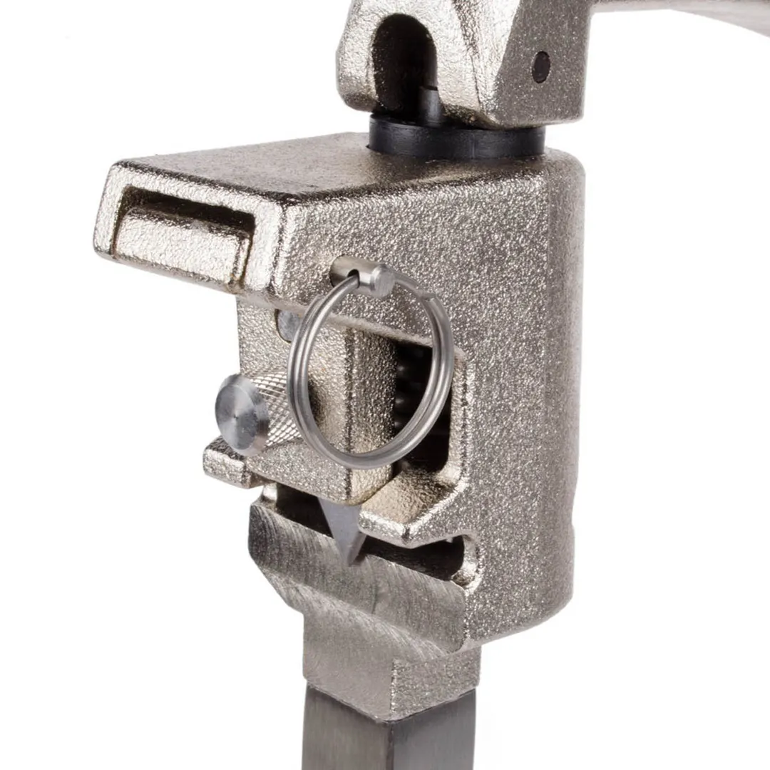 Edlund U-12 Heavy Duty Manual Can Opener with 16" Adjustable Bar & Plated Steel Base