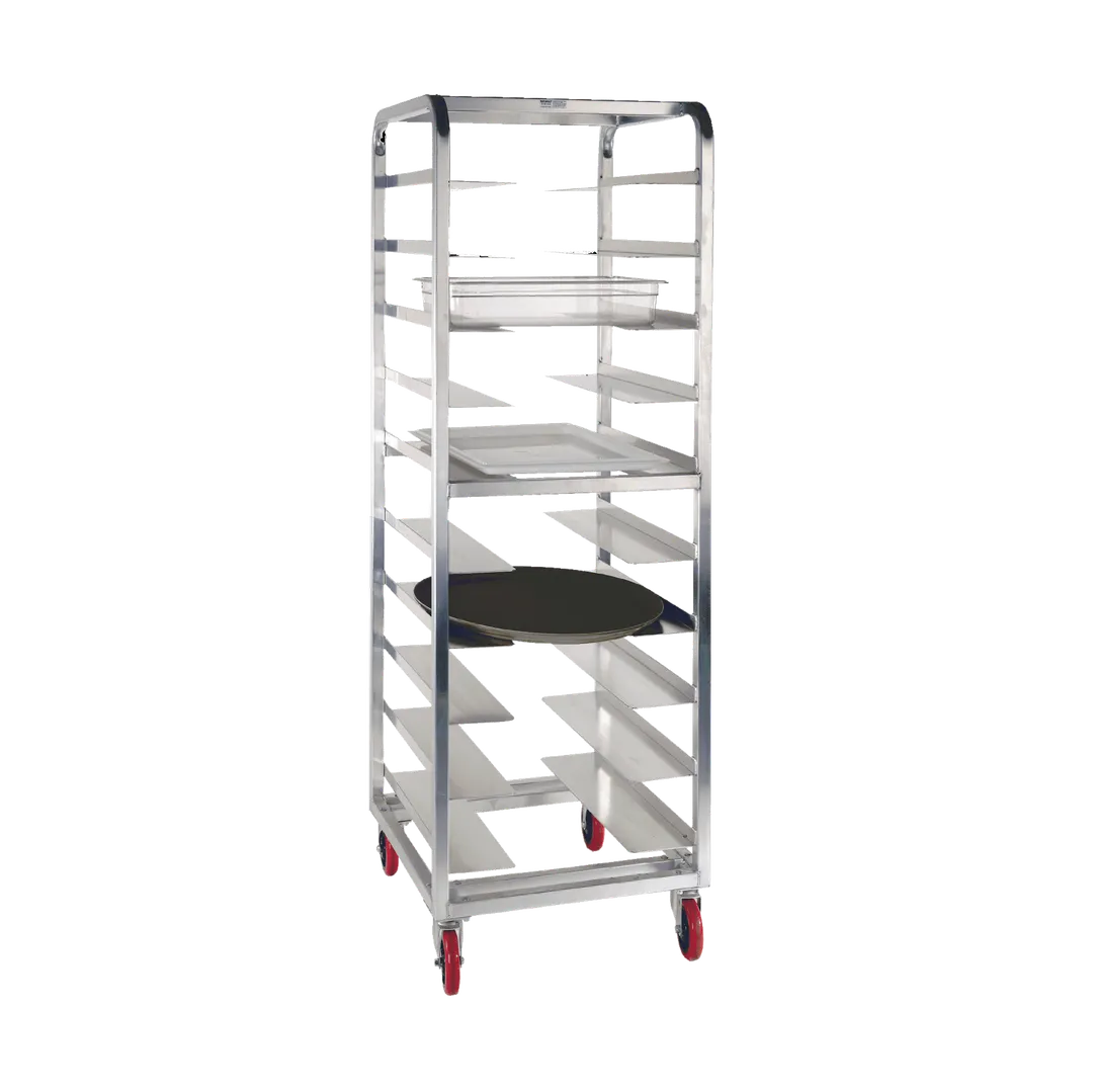 Winholt UAR-1023 10 Pan Aluminum Universal Bun / Sheet Pan Rack, Assembled