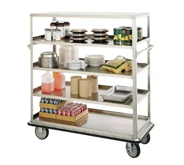 FWE UC-509 Stainless Steel Queen Mary Banquet Cart w/ 5 Shelves, 9-1/2" Spacing