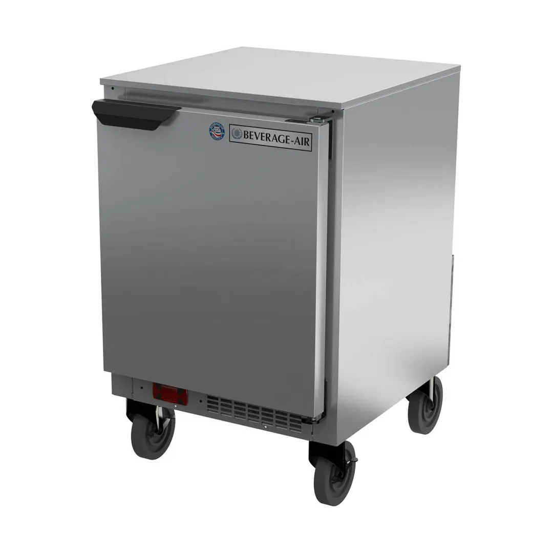 Beverage Air UCR20HC 20" One Section Undercounter Refrigerator w/ 1 Door, 2.25 cu. ft.
