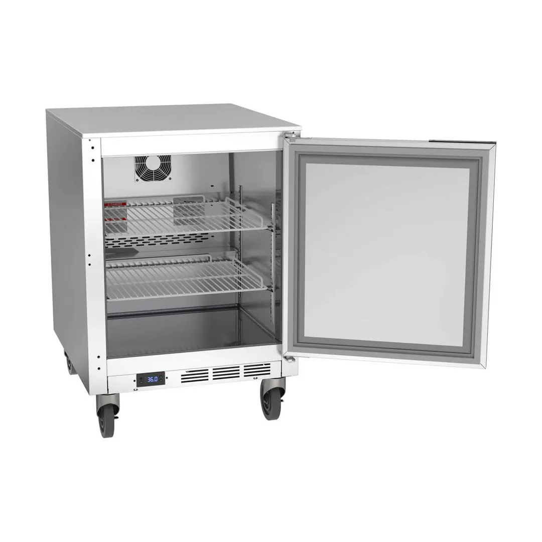 Beverage Air UCR24AHC 24" One Section Undercounter Refrigerator w/ 1 Door, 5.16 cu. ft.