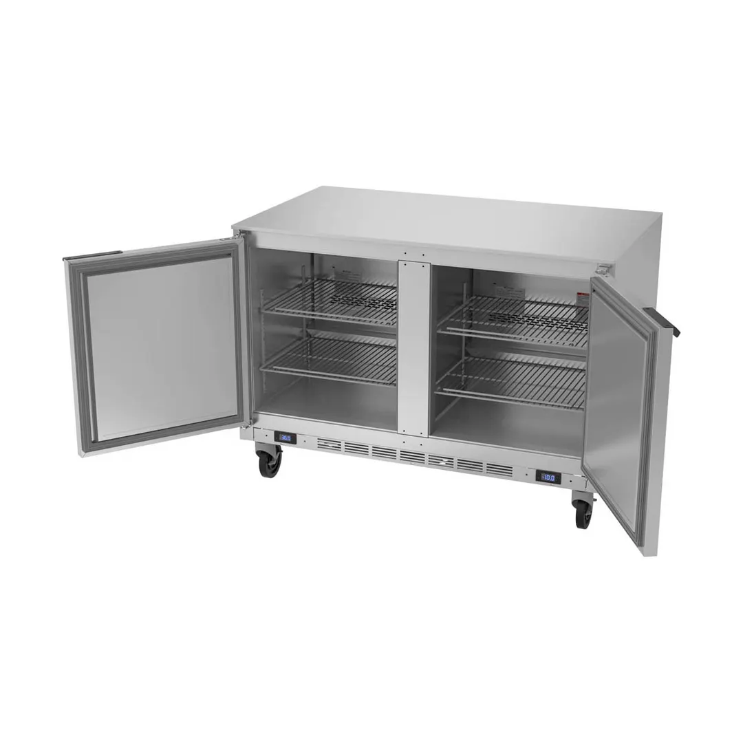 Beverage Air UCRF48AHC 48" Undercounter Refrigerator Freezer w/ 2 Doors, 10.6 cu. ft. - Dual Temp
