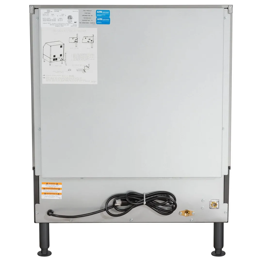 Manitowoc UDP0310A Cube Neo® Undercounter Ice Maker, Dice Cubes, 286 lbs/Day