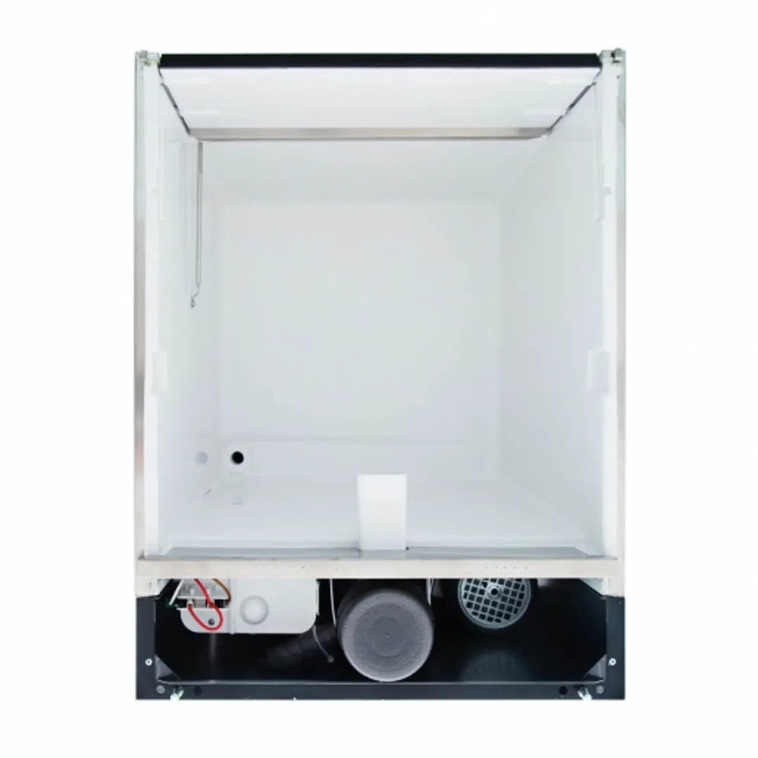 Manitowoc UFP0200A 20" Air Cooled Flake 257 lb Undercounter Ice Machine with 50 lb Bin