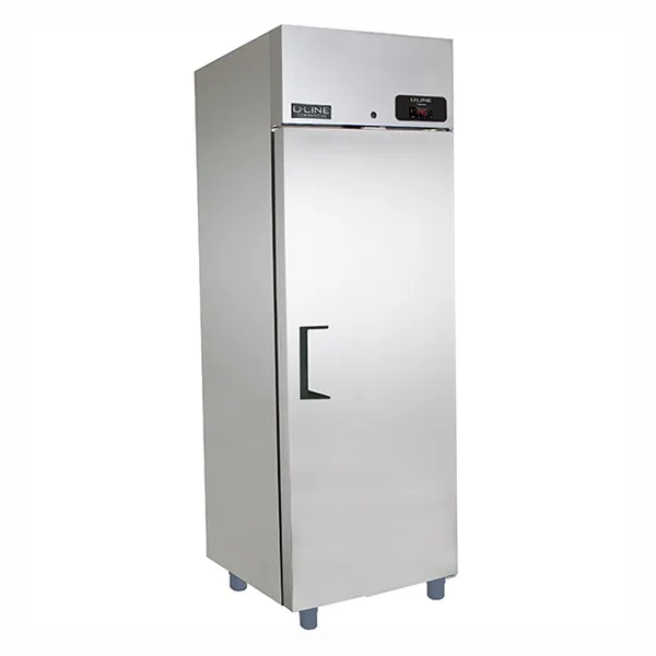 QualServ UCFZ427-SS01A 27" One Section Solid Door Reach-In Freezer, Top Mount, 23 cu. ft.