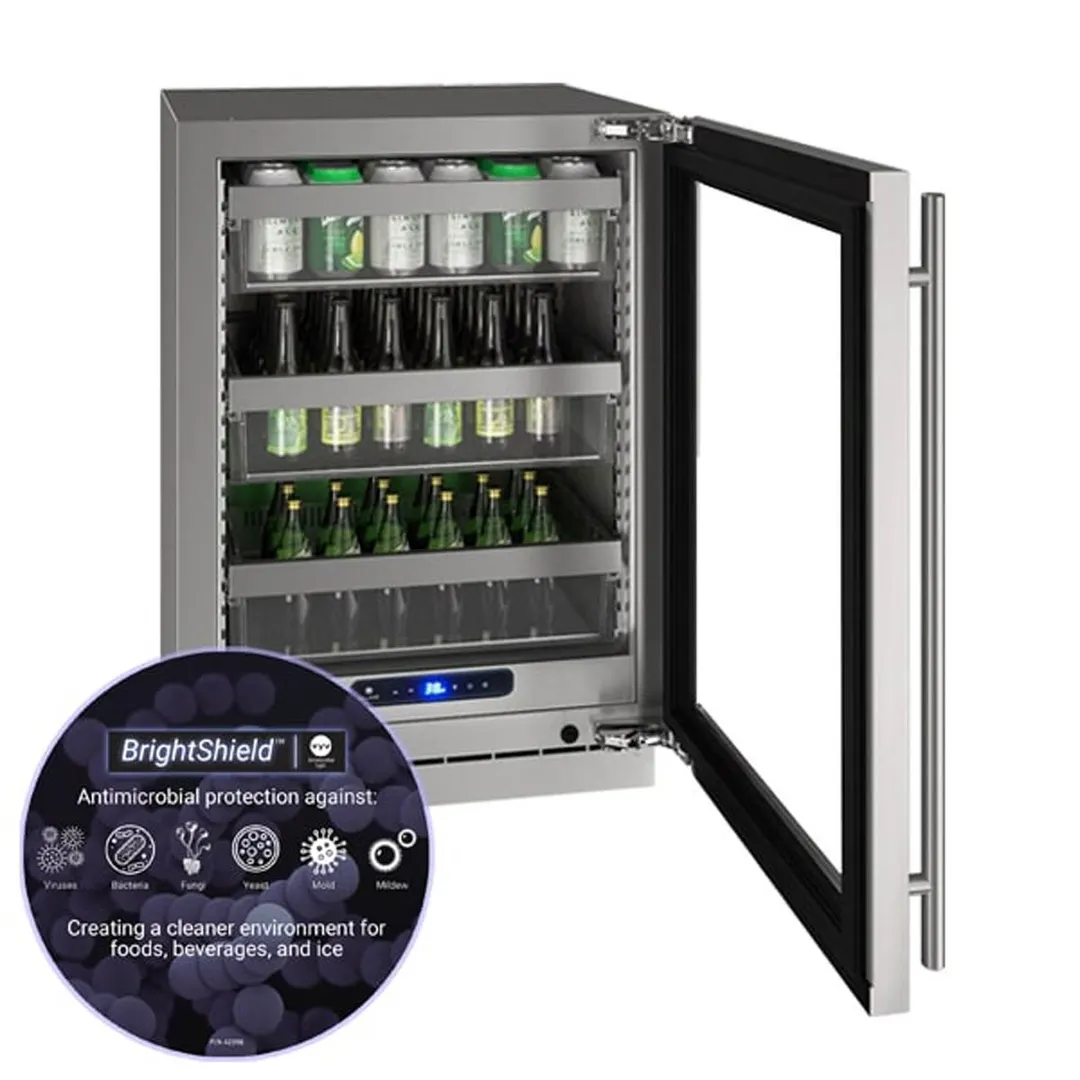 U-Line UHRE524-SG81A 24" W Reach-In Undercounter Refrigerator
