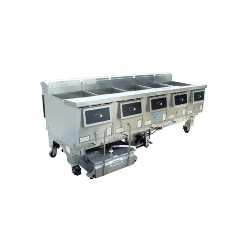 Ultrafryer B-E15-18-5-UC Multiple Battery Electric Fryer w/ (3) 110-Lb. Vats, Thermostat Controls