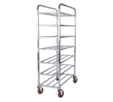Winholt UNAL-7-32 Mobile Aluminum Universal Cart with 7 Shelves Double Capacity