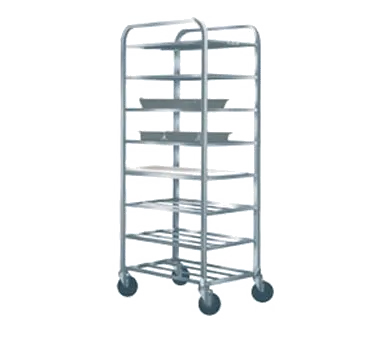 Winholt UNAL-8-WEG Mobile Aluminum Universal Cart with 8 Shelves Narrow Capacity