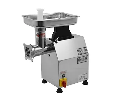 Uniworld MG-12EHD Electric Meat Grinder, 1 HP Motor, Bench Model, #12 Hub, 1/4” & 3/8” Grinding Plates, ETL Certified
