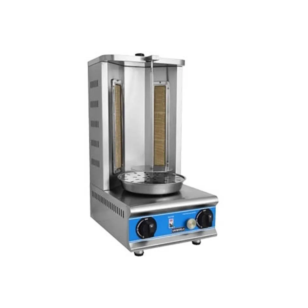 Uniworld VBR-M2SP 33" Gas Gyro Machine, (2) Burners