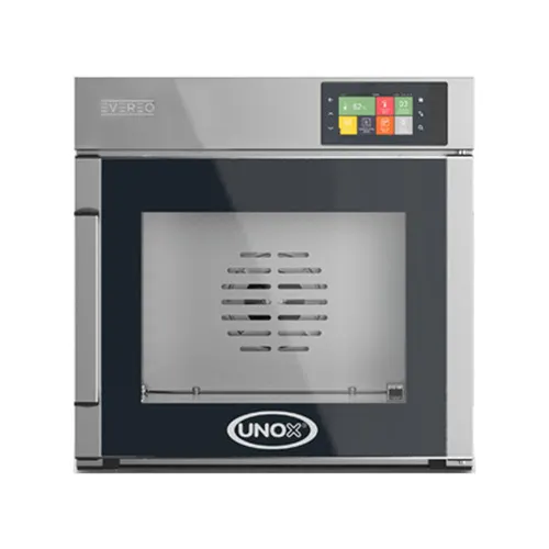 UNOX XAEC-10HS-EPL Heated Holding Cabinet, 10-Tray, Stainless Steel, Clear Double Glass Door, Countertop, Evereo® CUBE