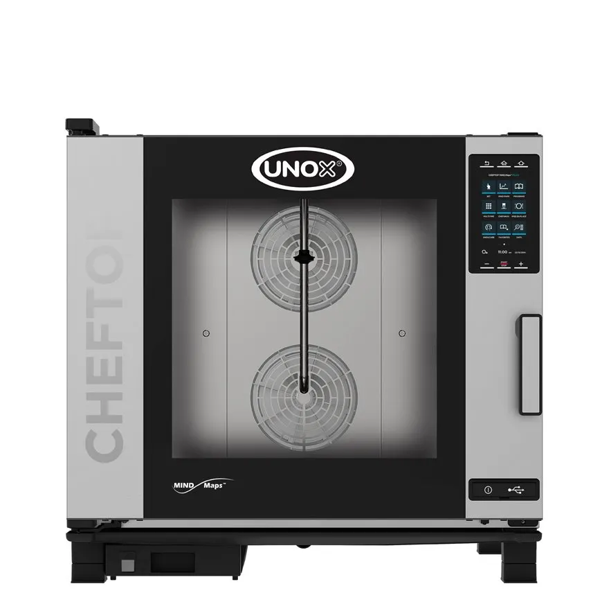 UNOX XAVC-06FS-EPRM Full Size 6 Pan Electric Combi Oven w/ Touchscreen, Steam Generator, 208/240V