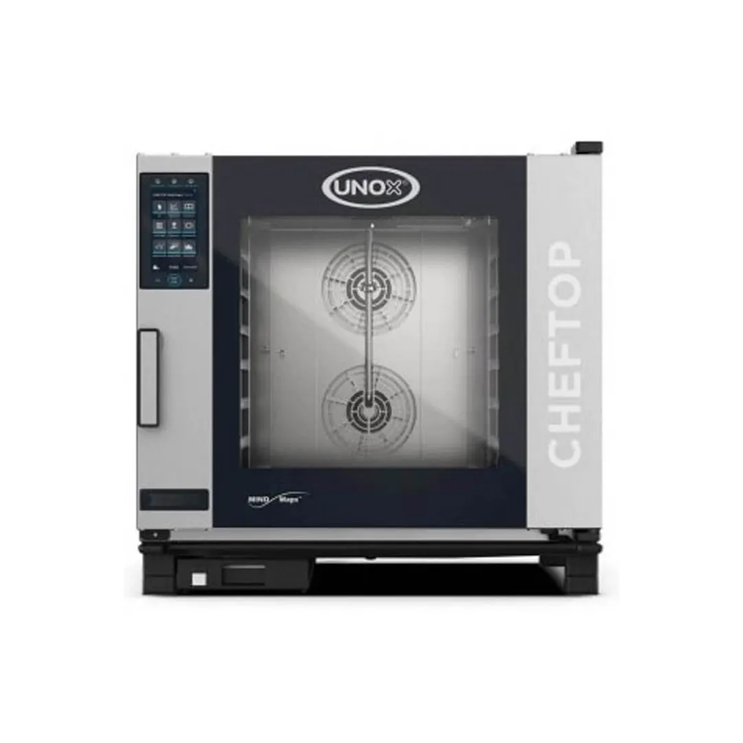 UNOX XAVC-06FS-GPLM ChefTop MIND.Maps Plus Full Size 6 Pan Gas Combi Oven w/ Touchscreen, Steam Generator, 81.892 BTU