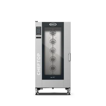 UNOX XAVL-2021-GPRS Full Size 20 Pan Gas Combi Oven w/ Steam Generator, 307.093 BTU
