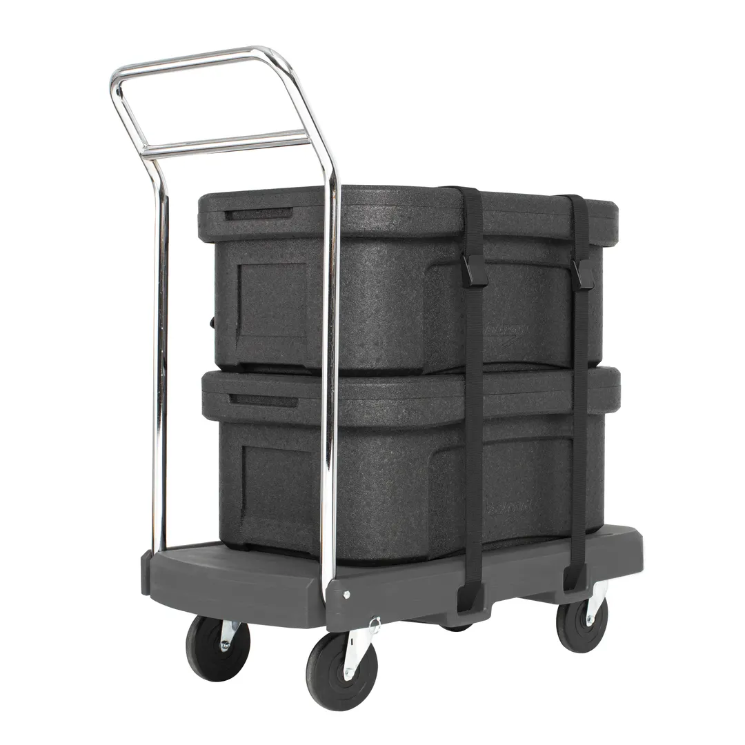 Vollrath 1694 Utility Dolly, Flatbed, Recessed Top Surface