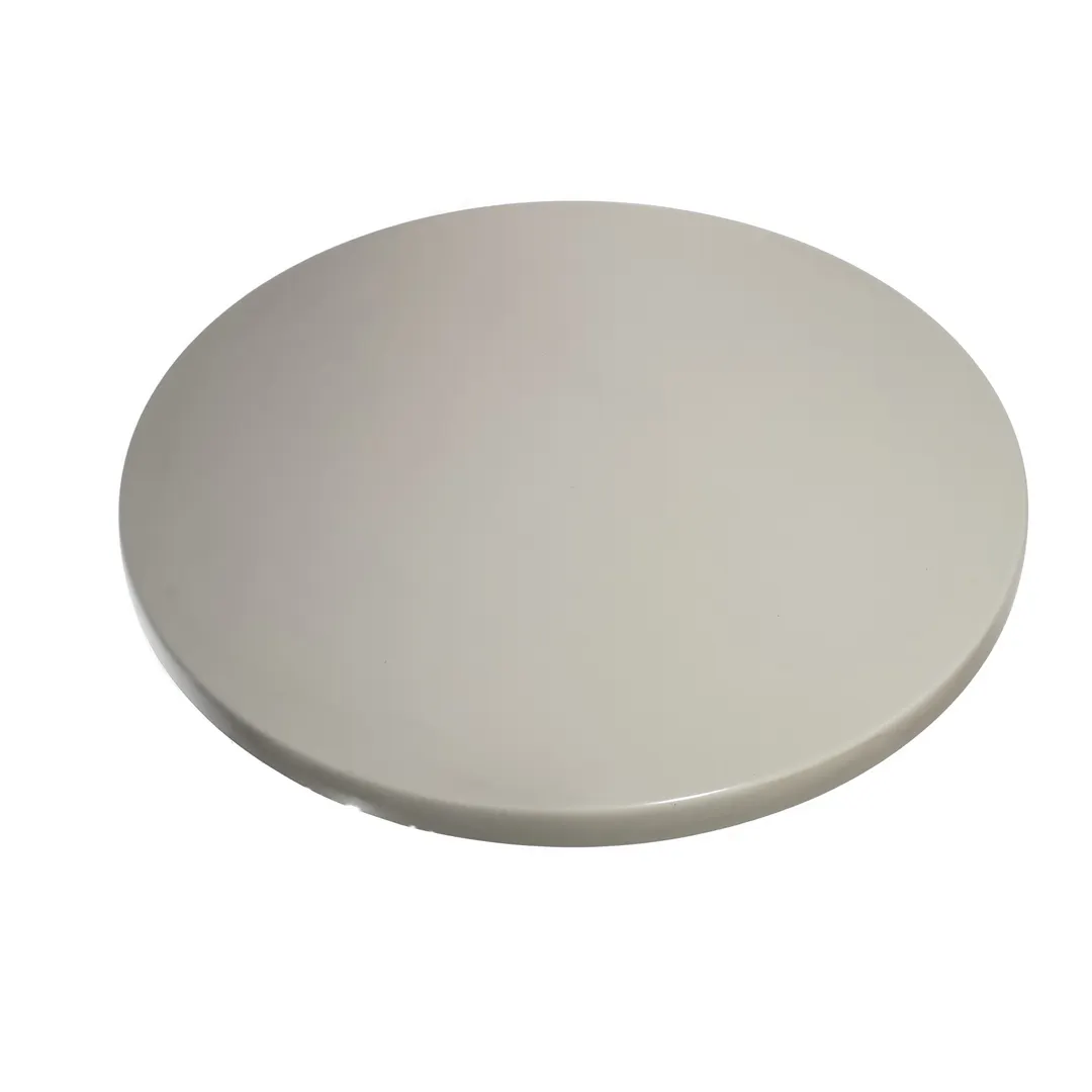 American Tables & Seating ATO36-214 36" Round Outdoor Laminate Table Top, Pearl White