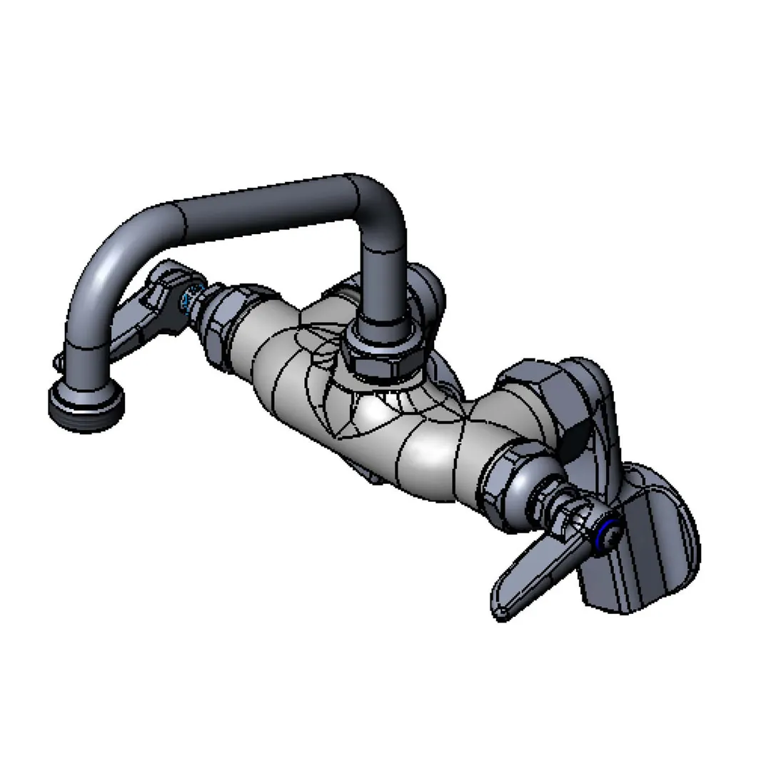 T&S Brass B-0238 Outlet Adapter, Sink Mixing Faucet, with B-Gfe