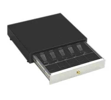 Advance Tabco CASH-1 Undermount Locking Cash Drawer, Stainless Steel Front, 5 Currency & 5 Coin Compartments