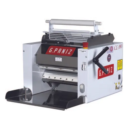 AMPTO CLM-390 Table Top Dough Roller & Sheeter 16'' Roll Width, 75 RPM, 1 Hp