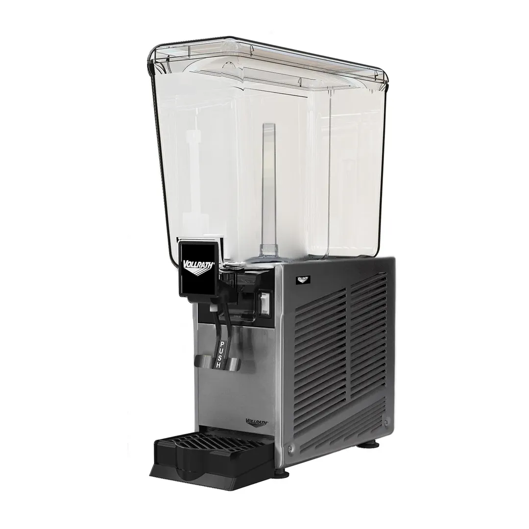 Vollrath VBBE1-37-F Beverage Dispenser with Single Bowl / Spray Type - 5.3 Gal (each) - 1520 Btu