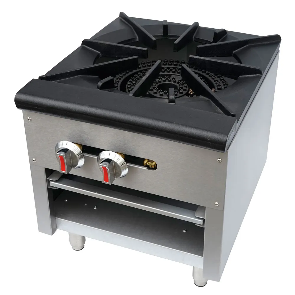 Cookline CSP1 18" Single Two-Piece Ring Burner Gas Stock Pot Range