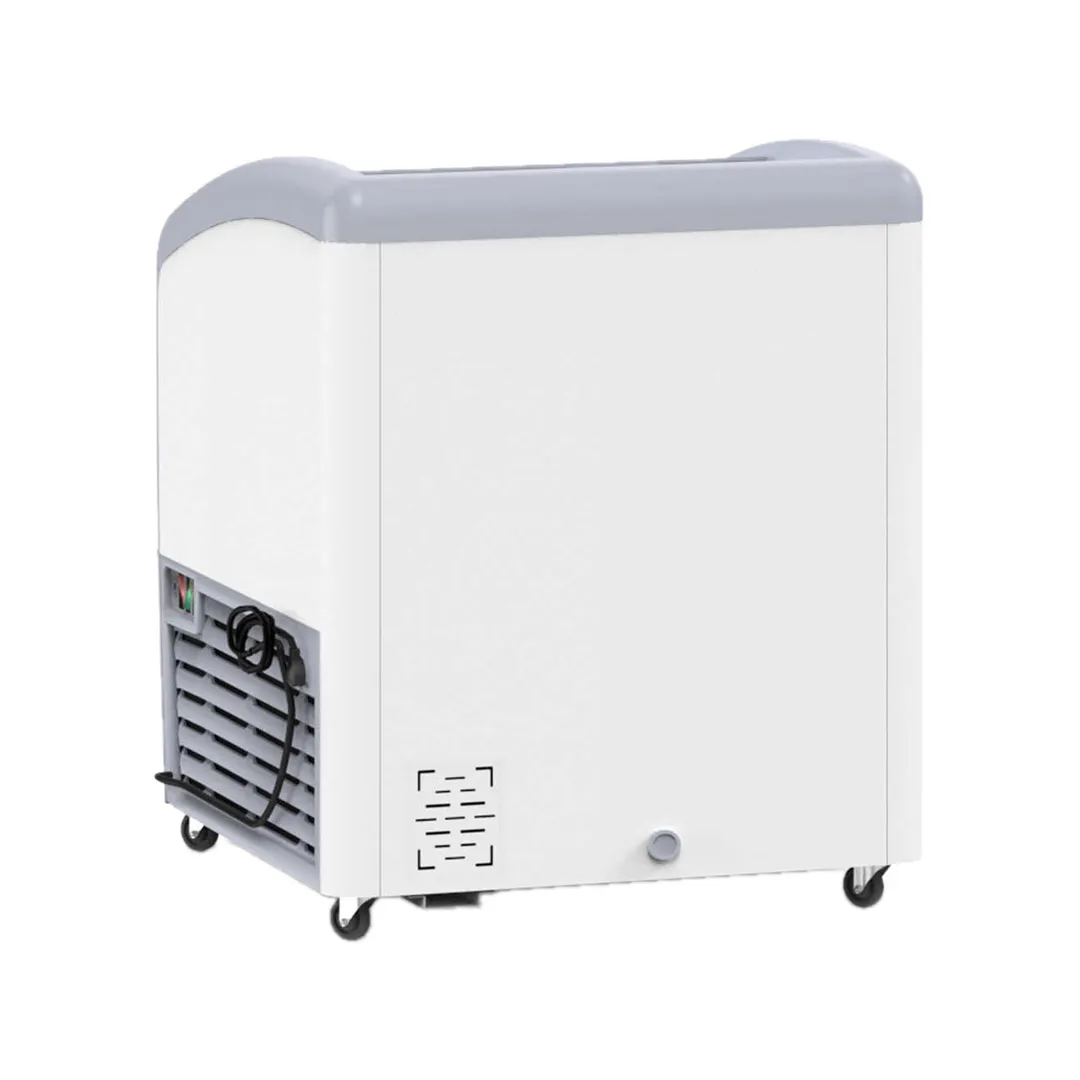 Coldline XS160 26" Glass Chest Freezer, 6 cu. ft.